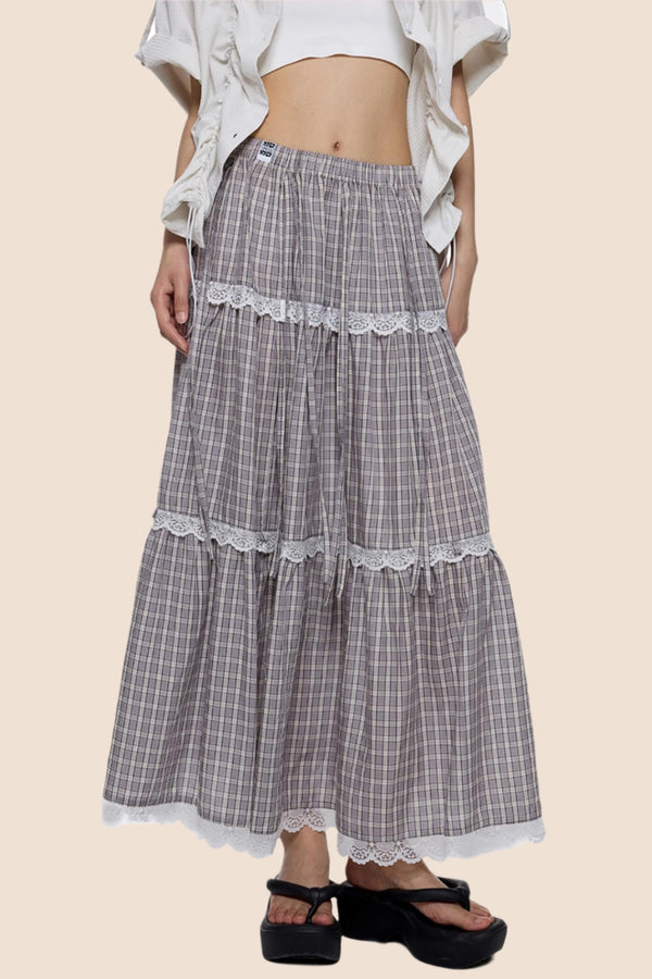 Retro Transformable Midi Skirt