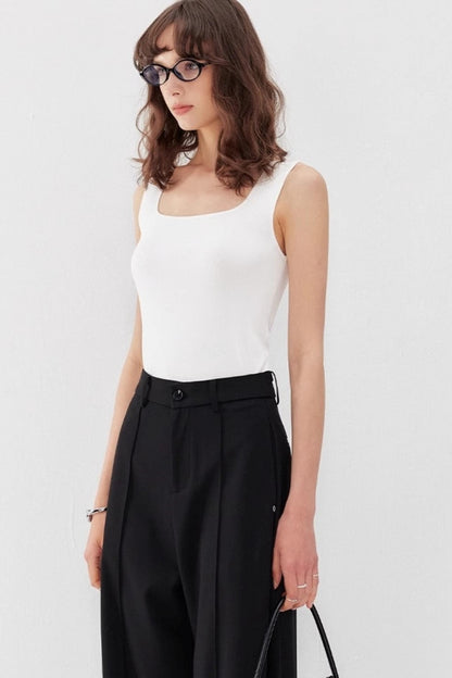 Sleek Knit Summer Tank