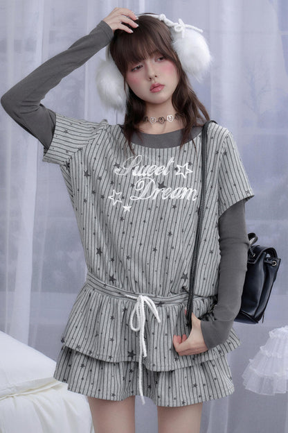 Star Falls Hooded Dress