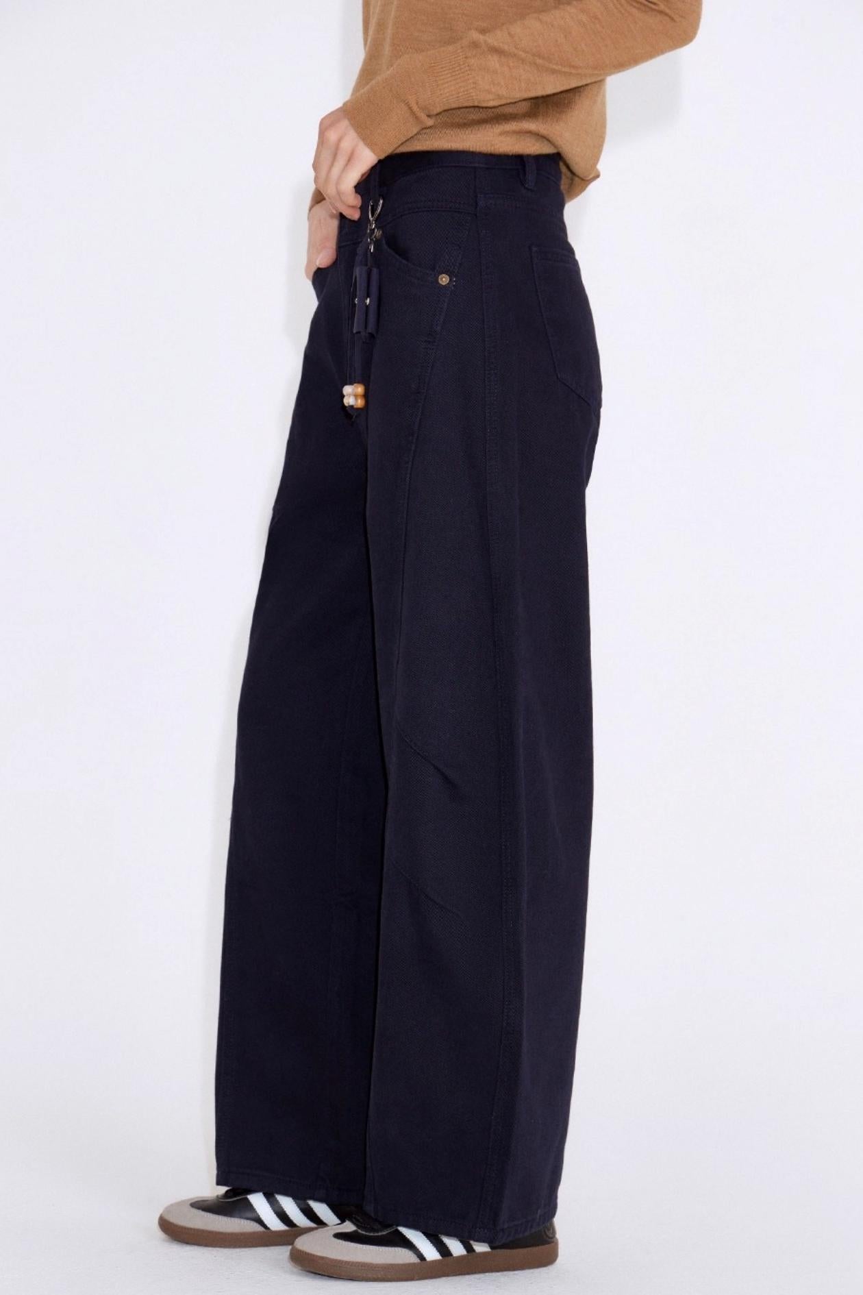 Winter Beaded Split Scimitar Pants