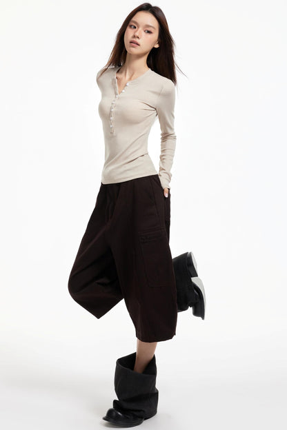 Black Wide-Leg Pants