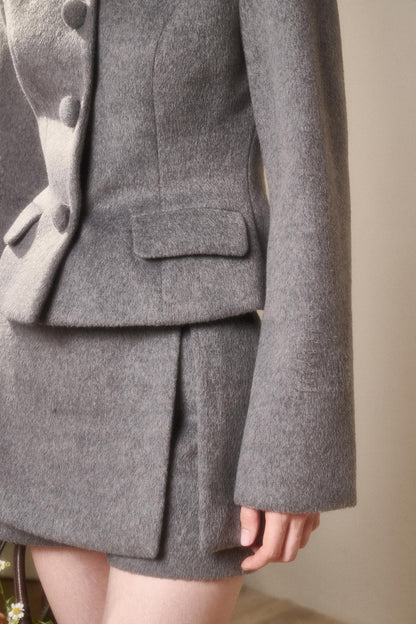 The Galaxy Wool Jacket & Skirt Set-Up
