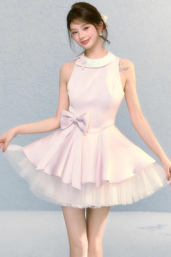 Fugitive Princess Mesh Panel Ballet Dress