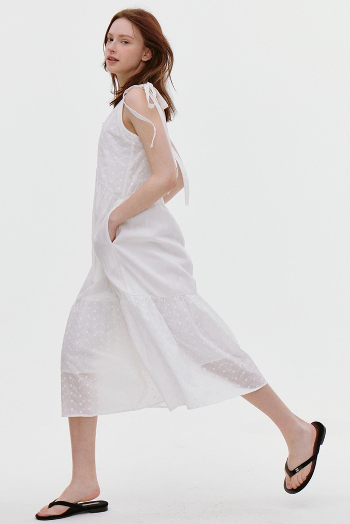 Elegant Summer Tie Dress