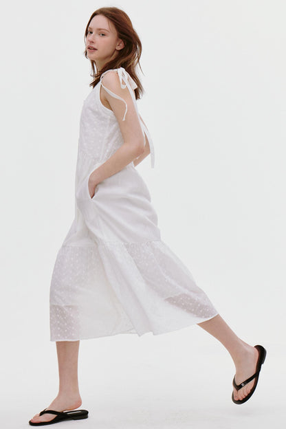 Elegant Summer Tie Dress