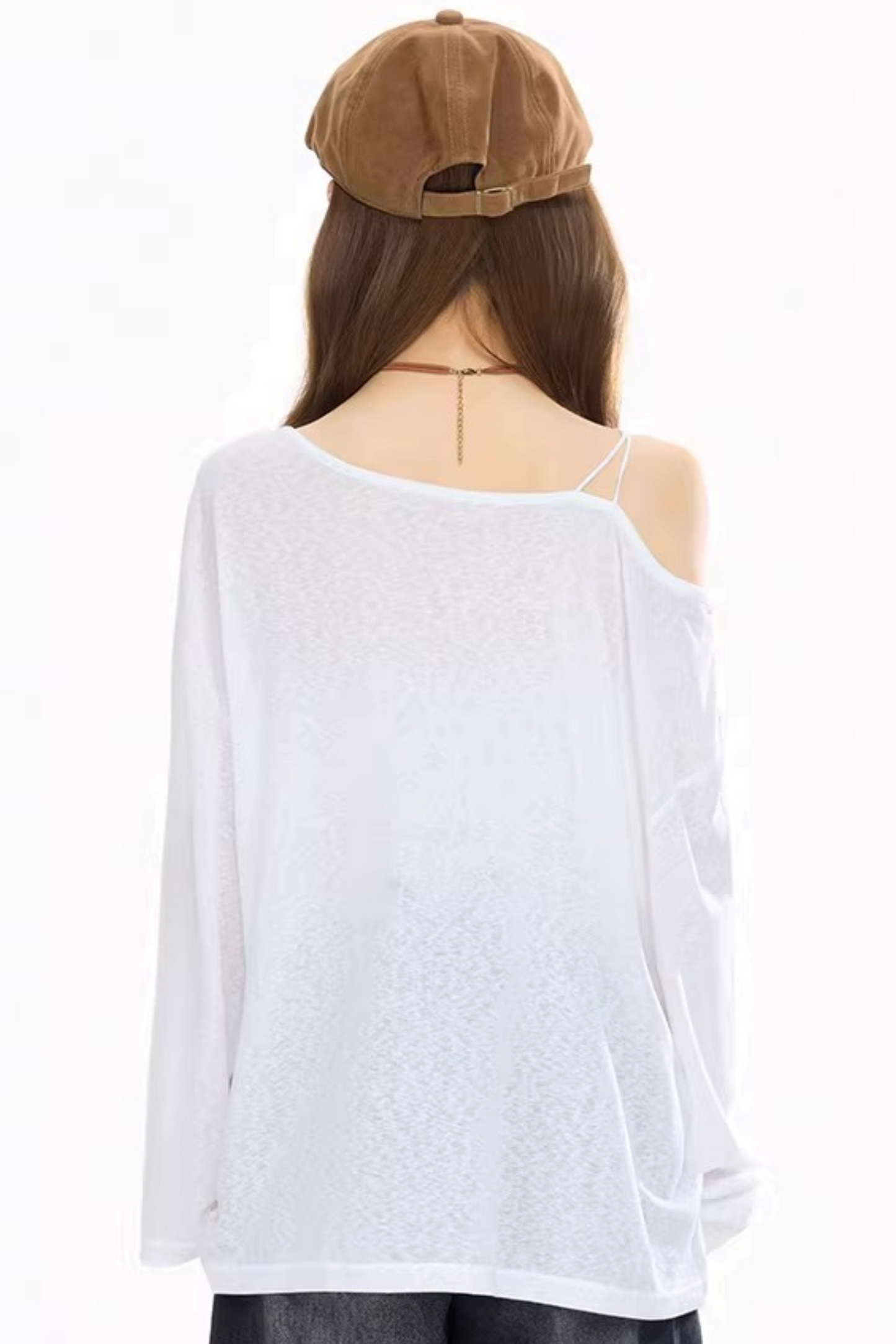 Star-Patterned Off-Shoulder Blouse