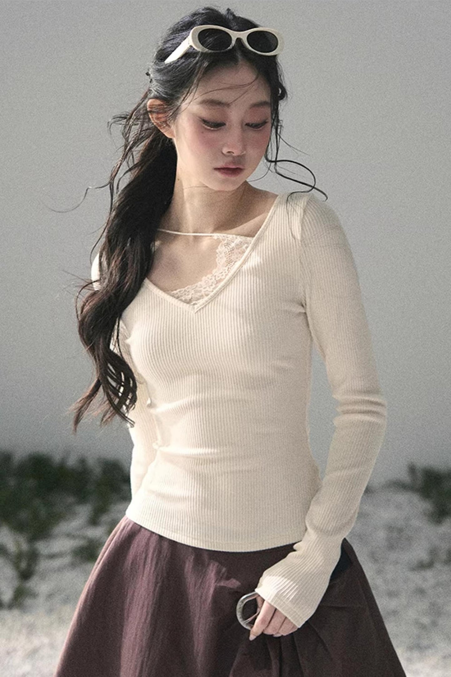 Day and Night Knitted Top