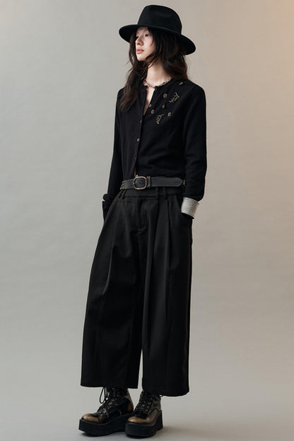 Yuan Tencel Elastic-Waisted Pants