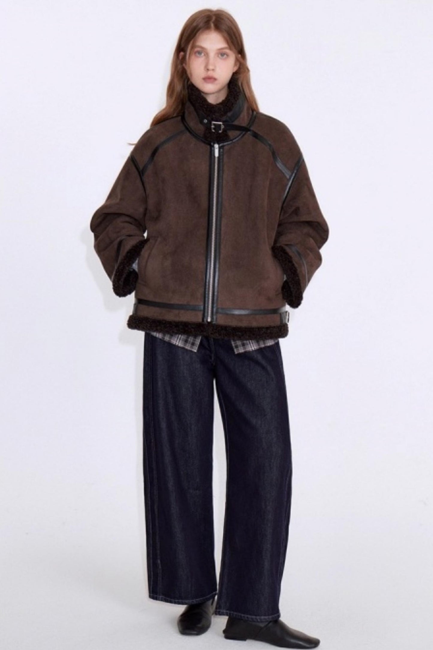 Wind-Resistant Fur Jacket