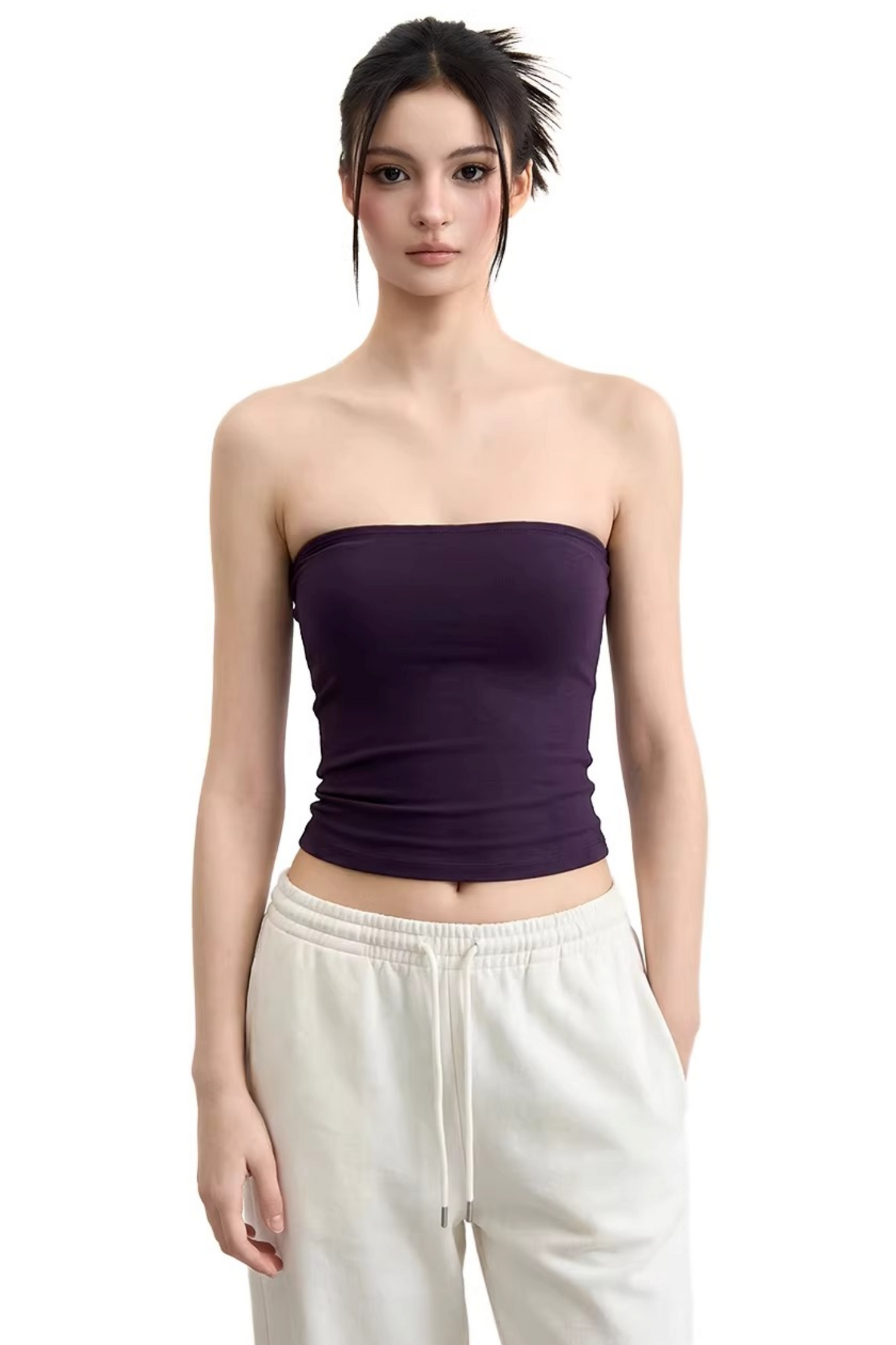 Solid Color Tube Top