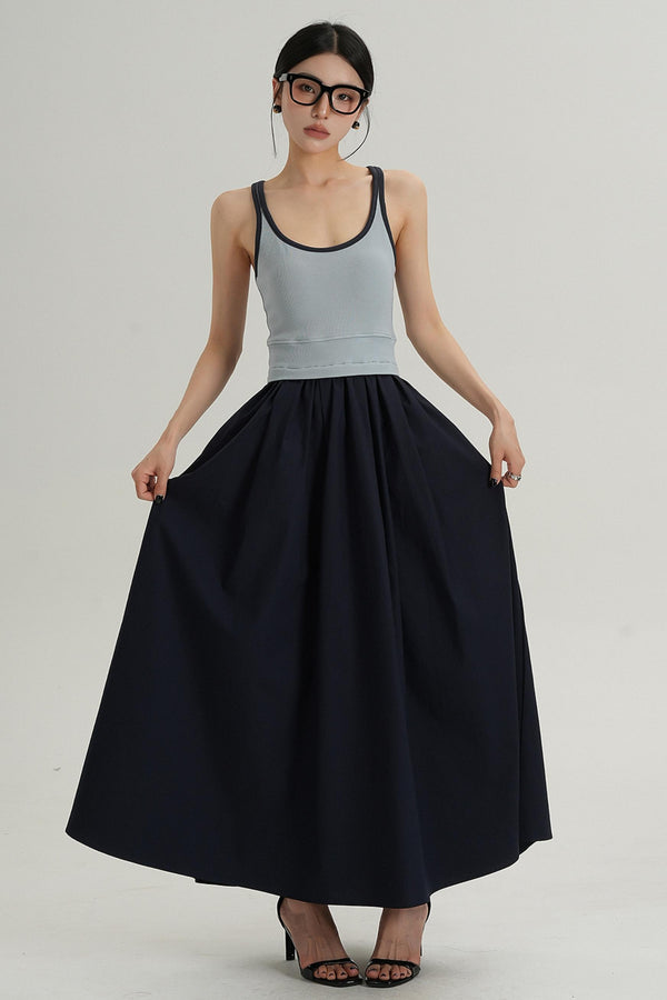 Color Block Camisole Dress