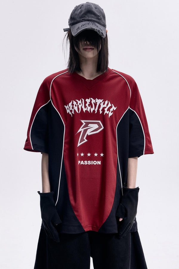 Quick-Dry Color Block Tee