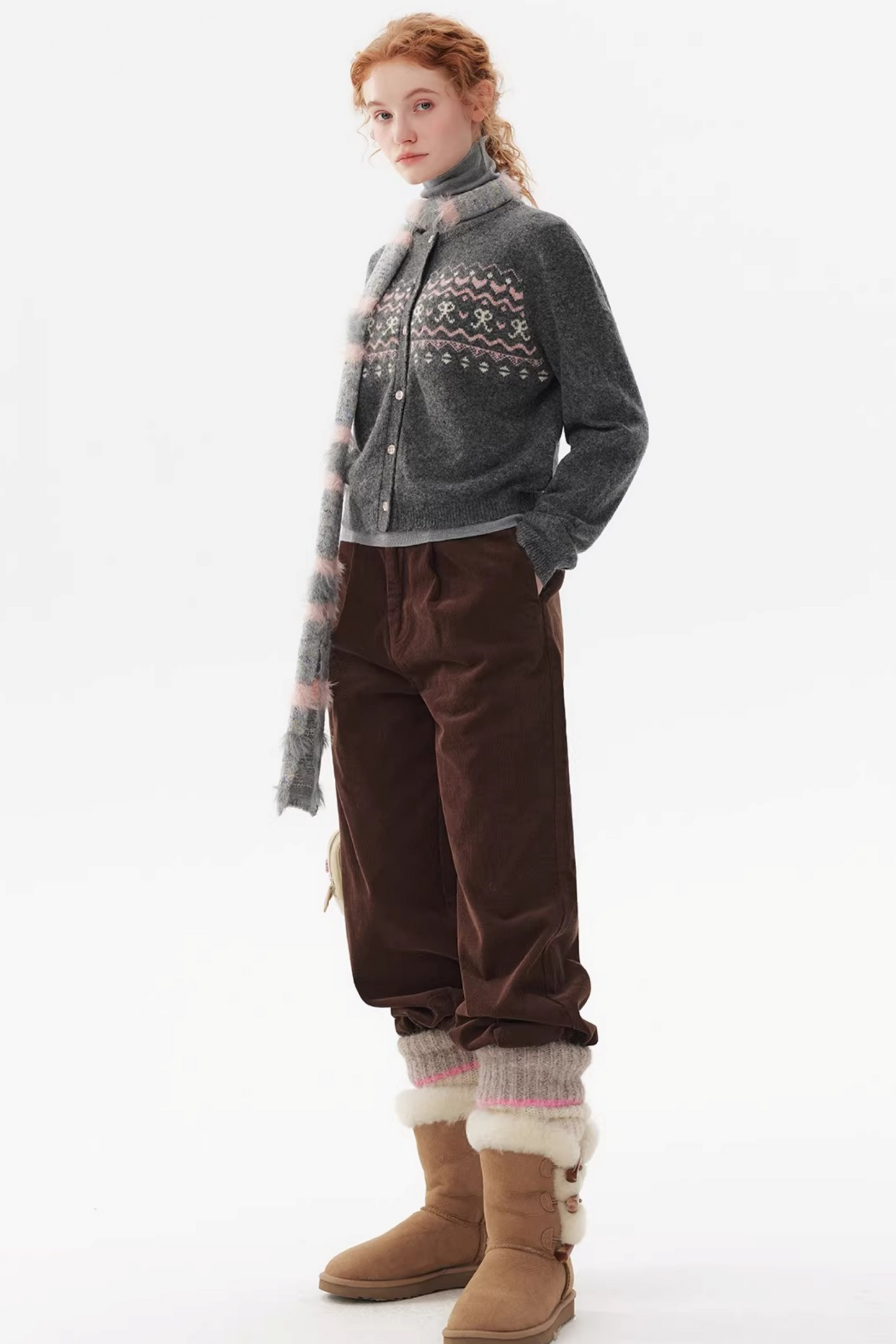 Nomad Jacquard Strickjacke