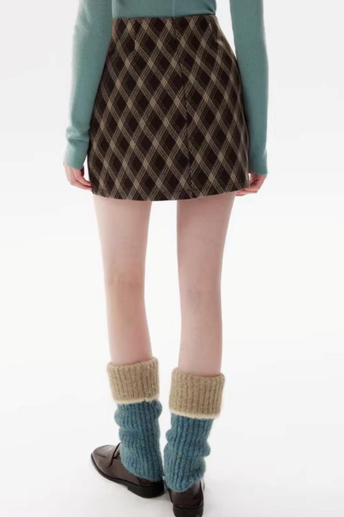 Color-Block Wool Socks