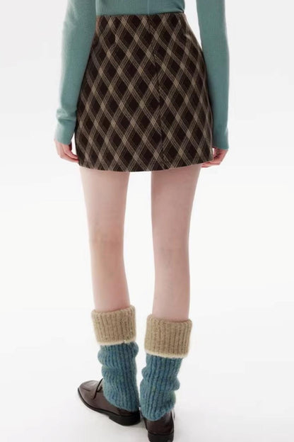 Color-Block Wool Socks