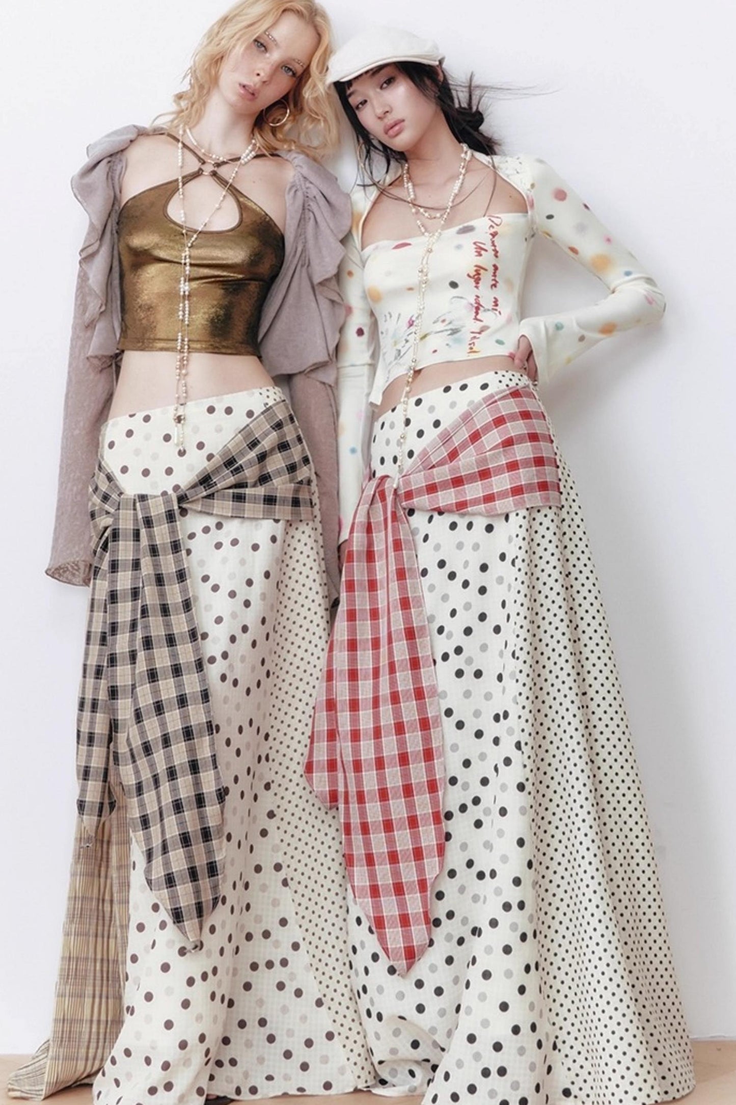 Blue Dot Long-Sleeved Shirt