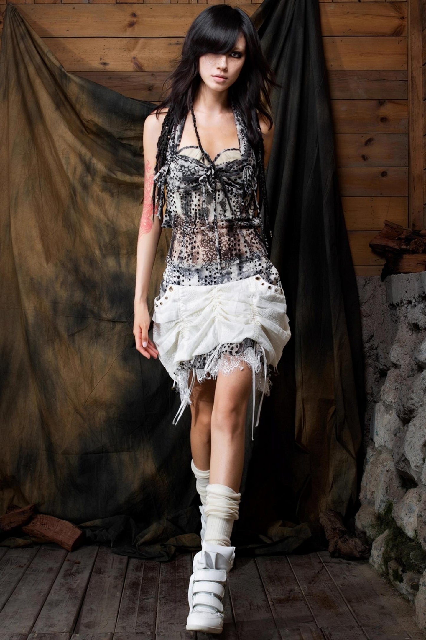 Multi-Wear Floral Bud Skirt