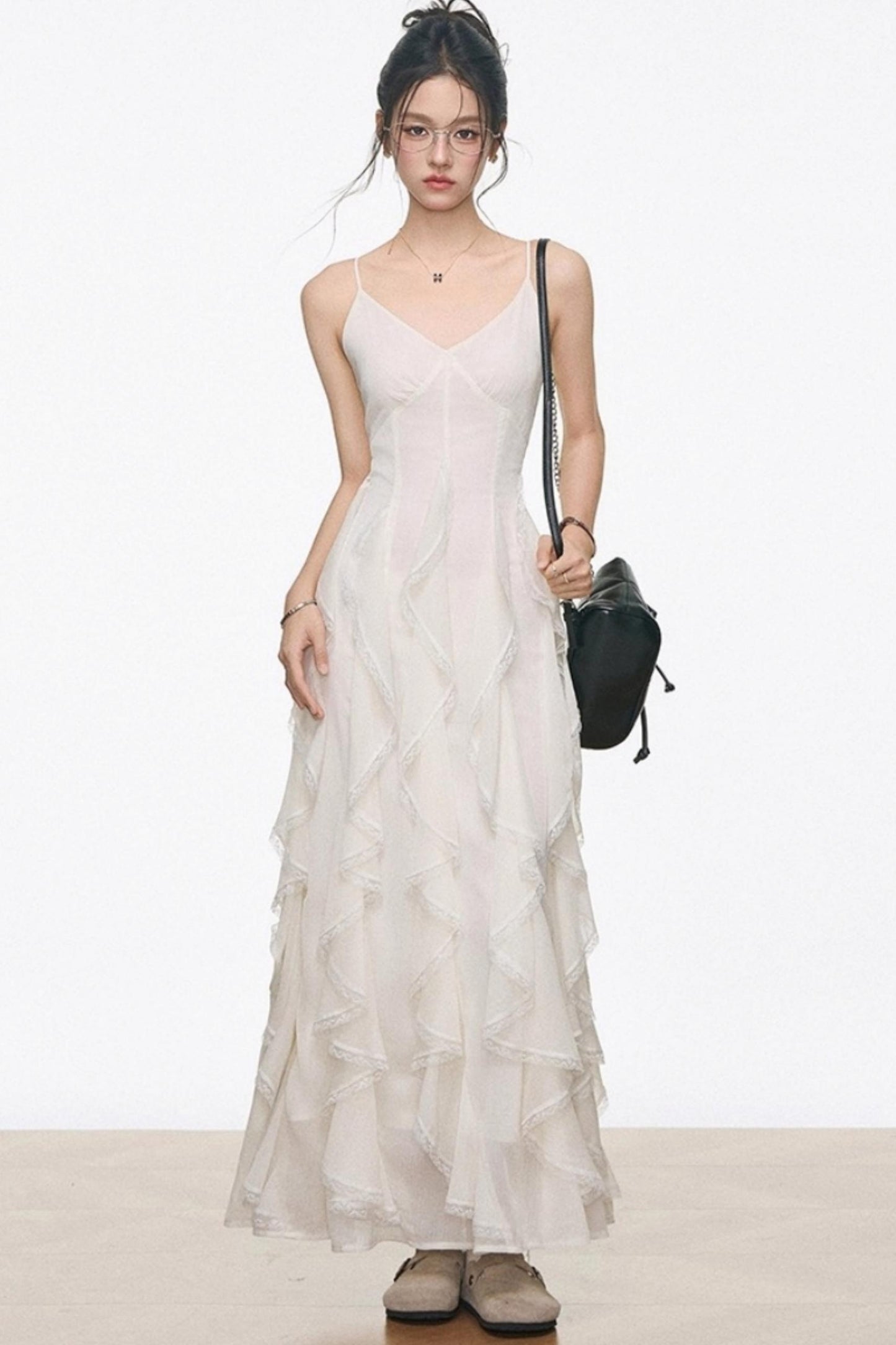 High-End Leather Jacket With Shorts Set-Up