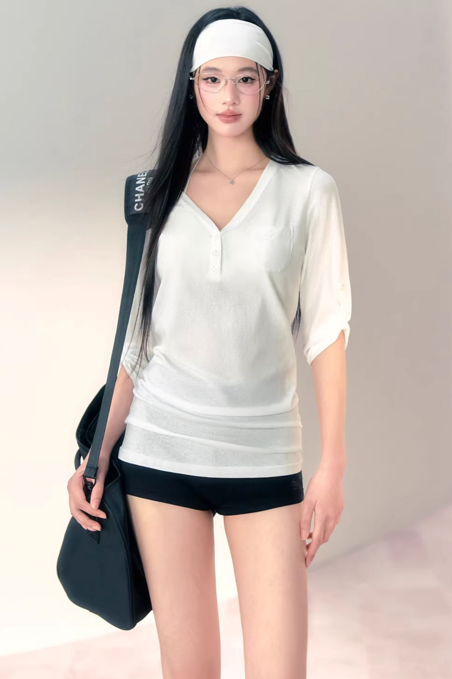 Snowflake Linen Blouse