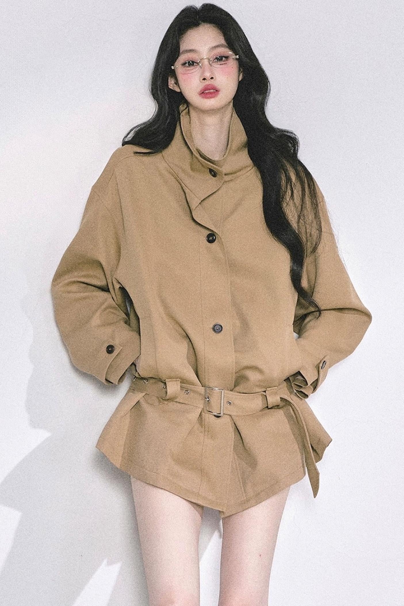 French Style Windbreaker Jacket