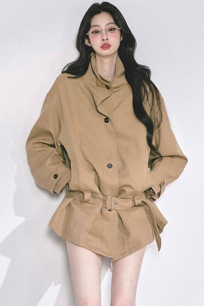 French Style Windbreaker Jacket