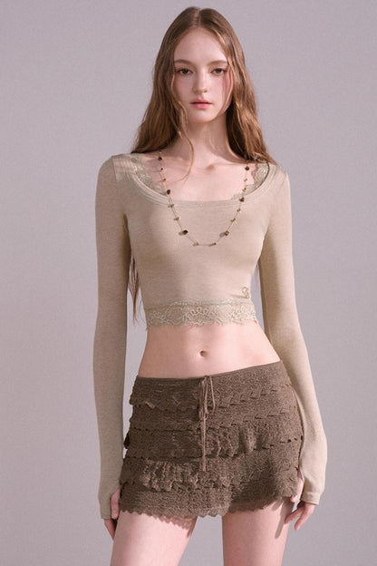 Slim Long-Sleeved Top