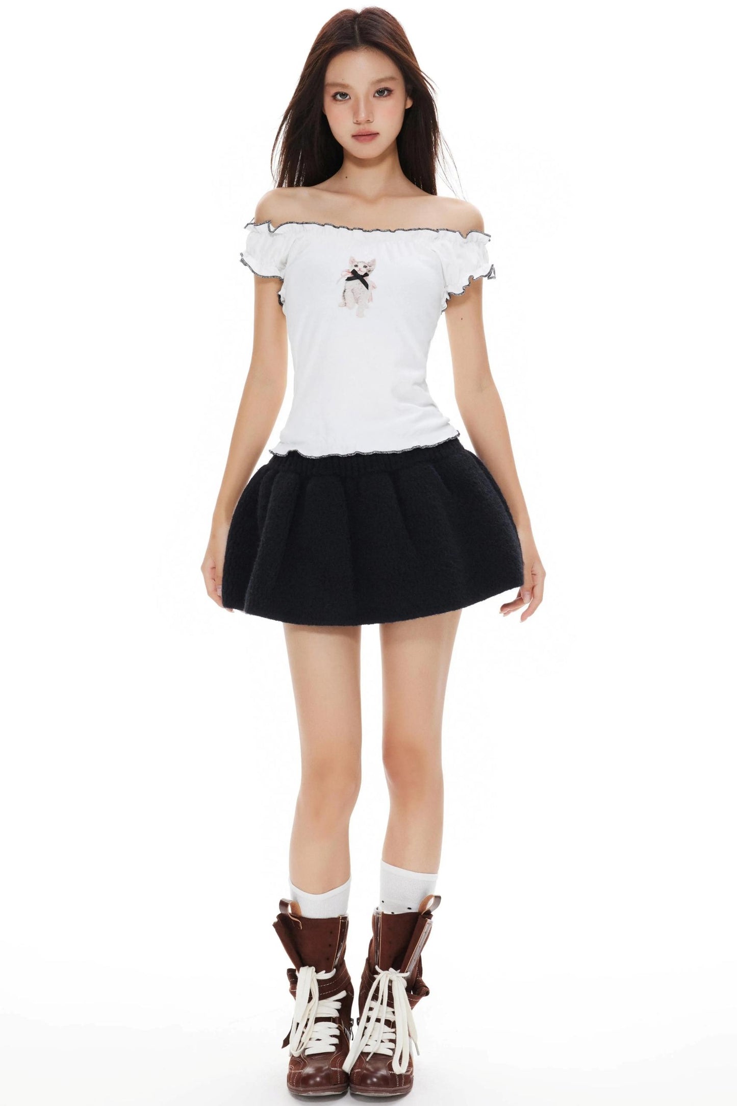 Girly White Camisole