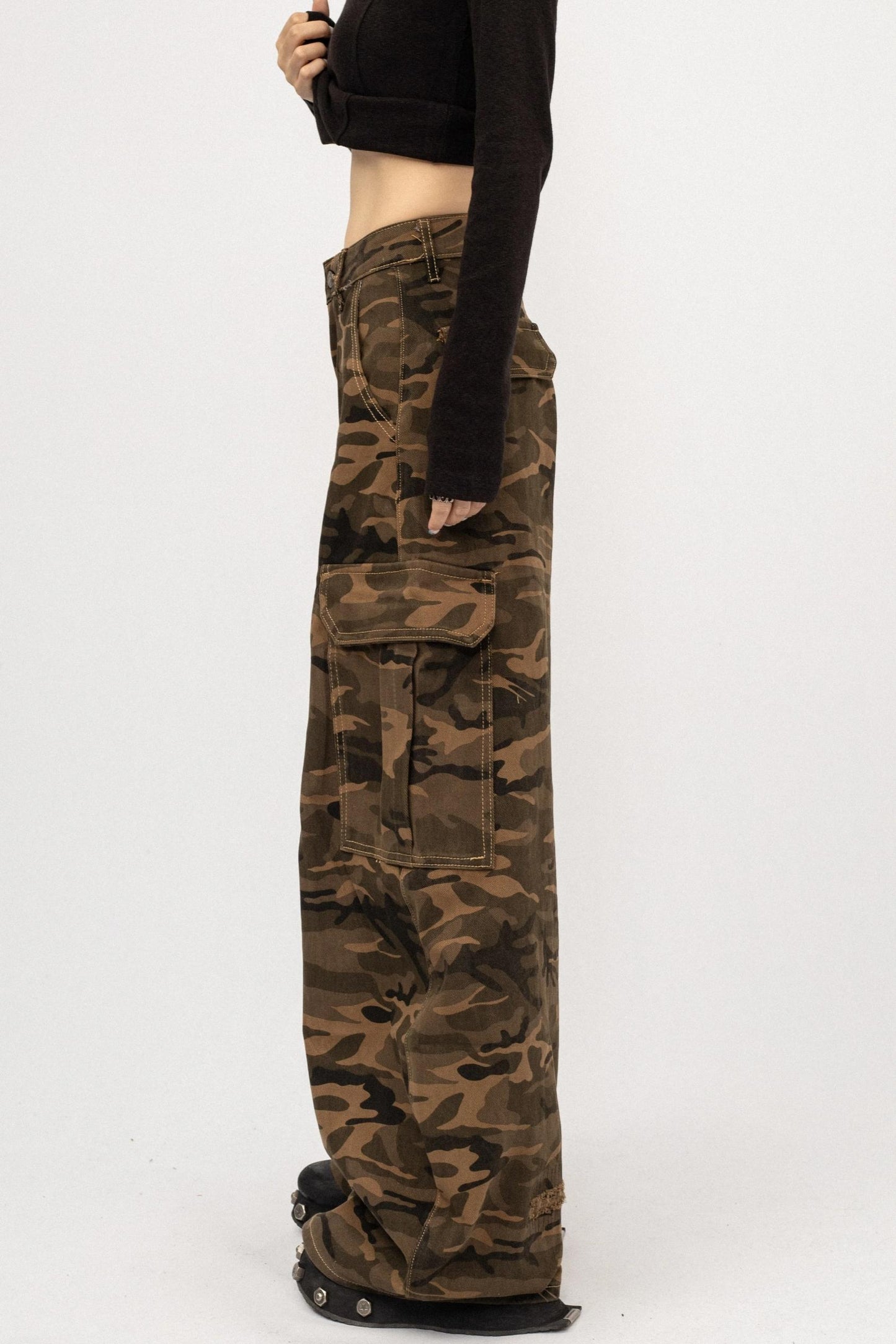 American Camouflage Cargo Pants