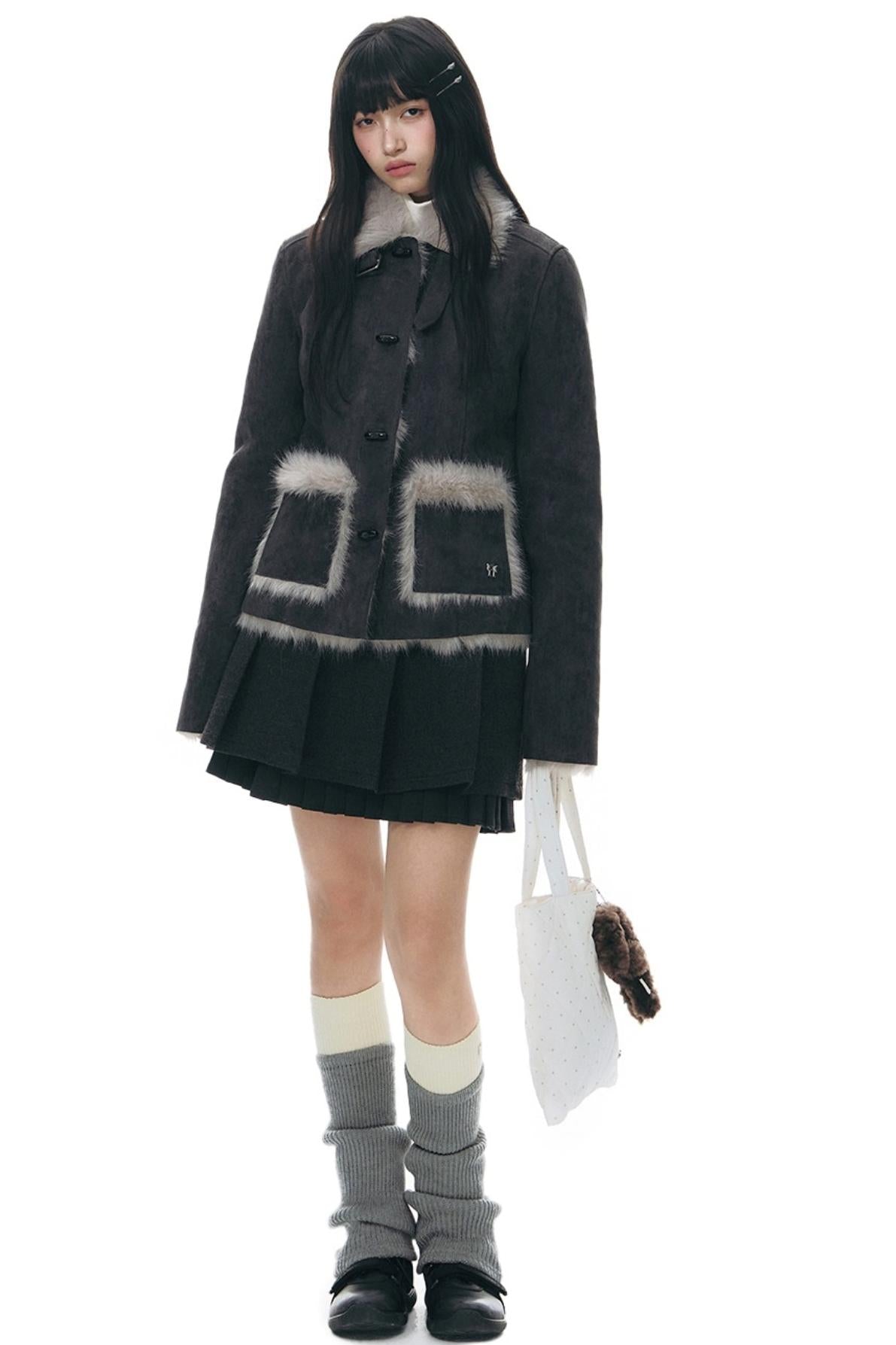 Mid-Leg Stacked Socks