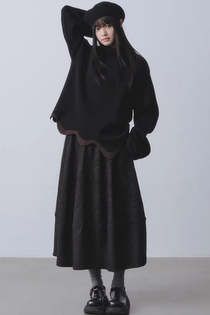 Apocalyptic Coastline Knitted Sweater