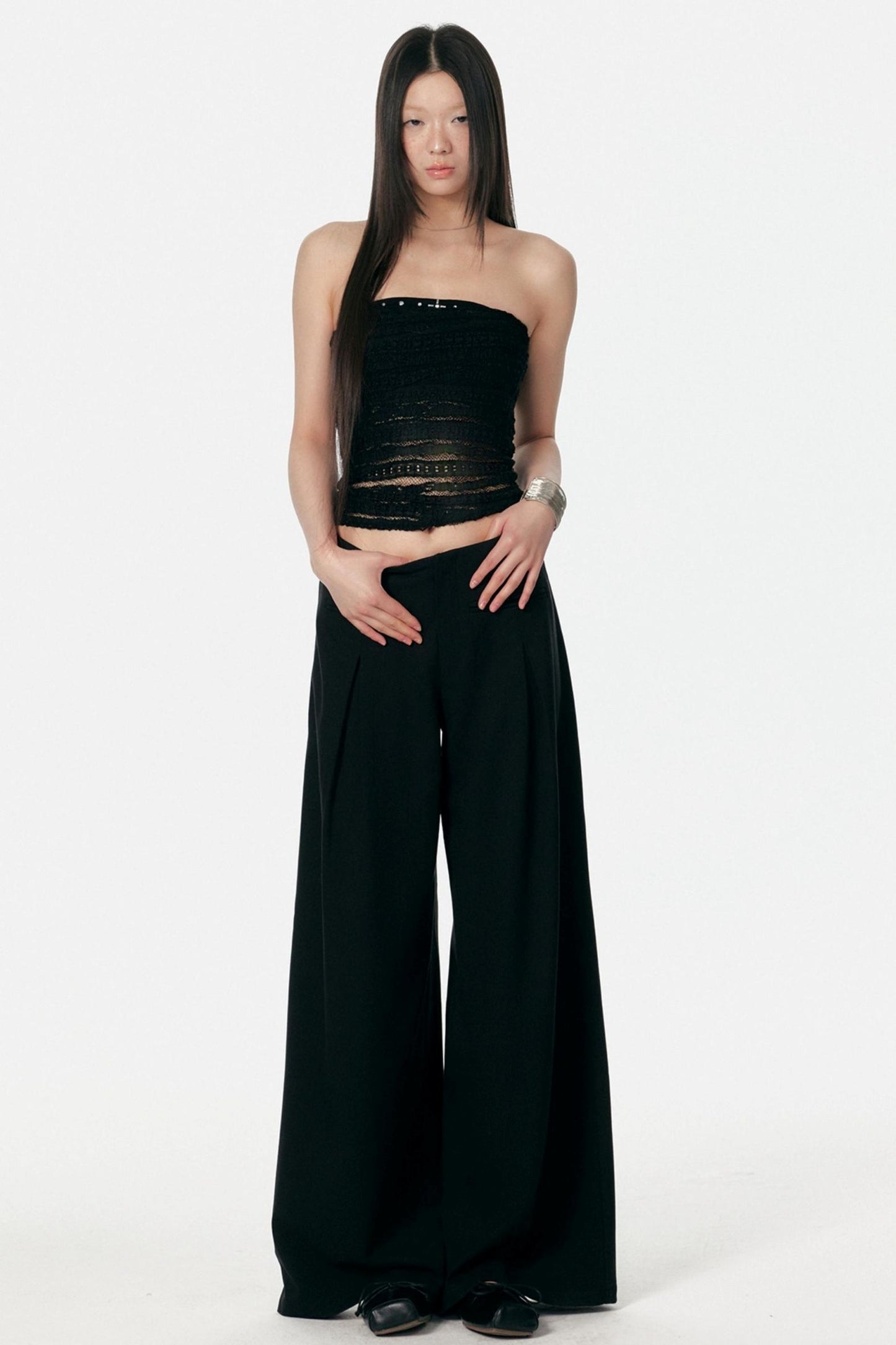 Pure Desire Lace Mesh Top