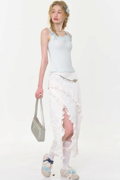 Retro Chic Bow Tank Top