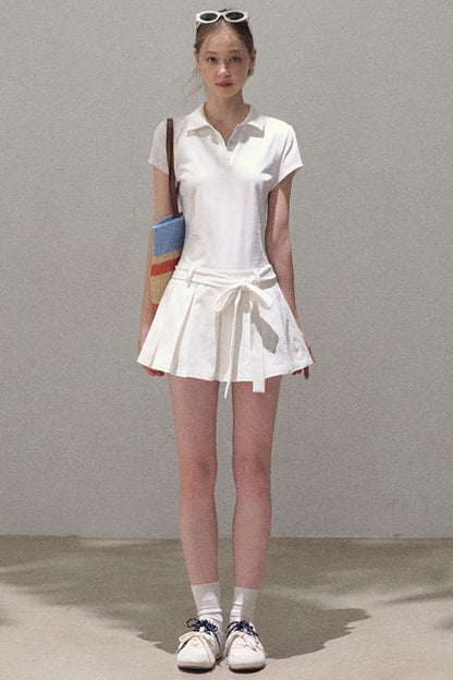 Cool Cotton Polo Skirt Set-Up