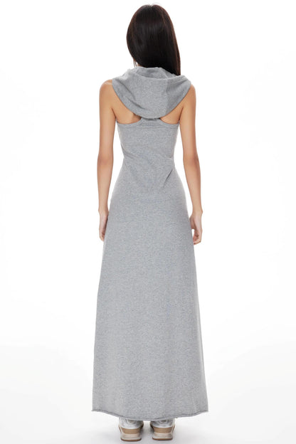 Knitted Hooded Dress