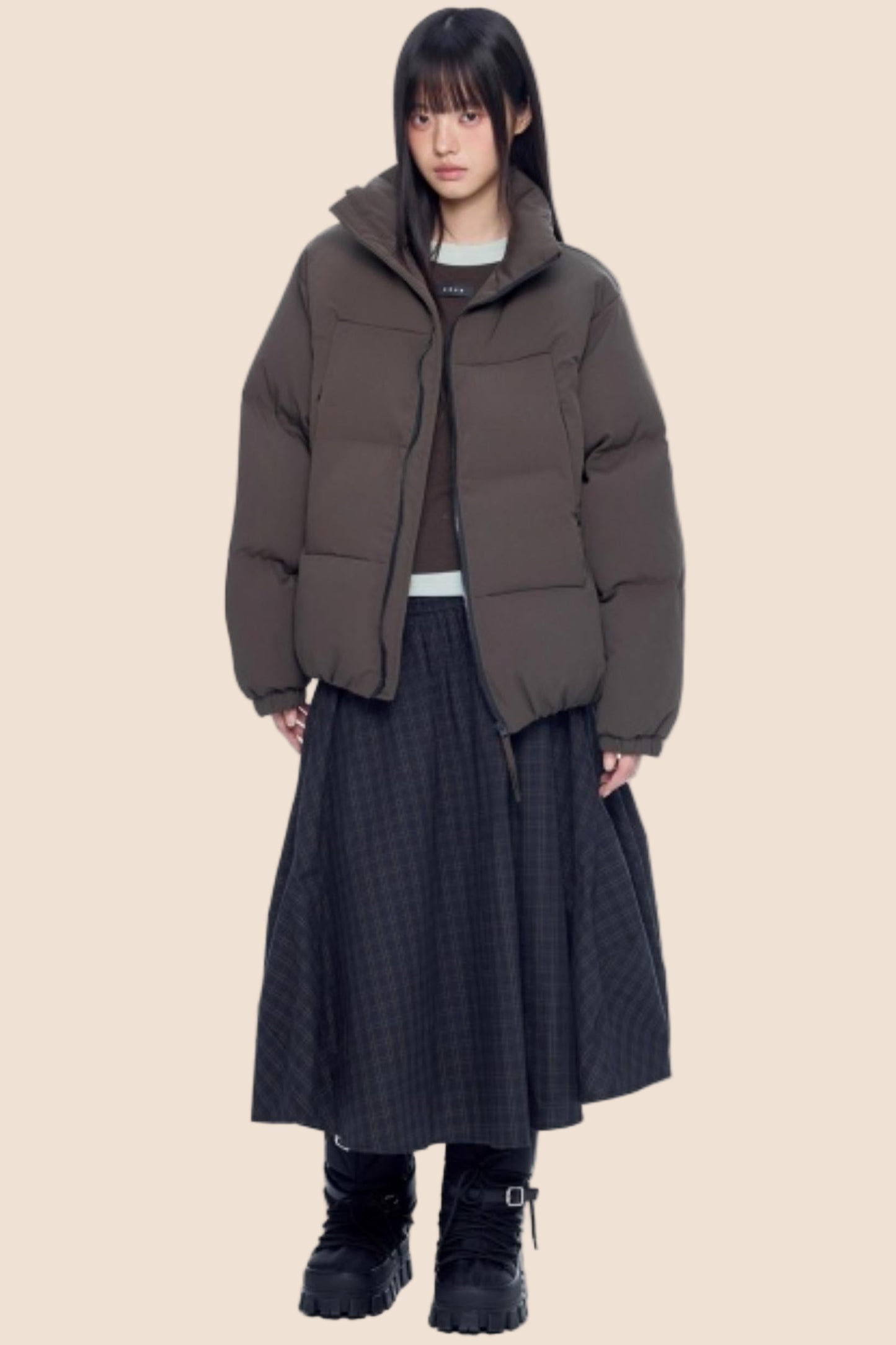 Stand-Up Collar Cotton Jacket