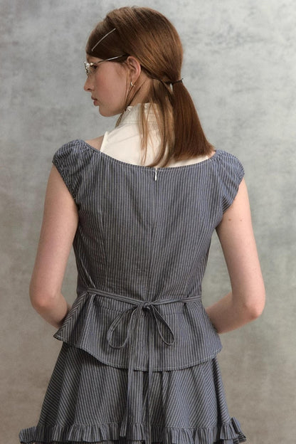 French Lace A-Line Skirt Set-Up