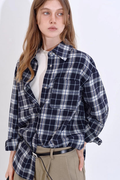 Versatile Casual Plaid Shirt