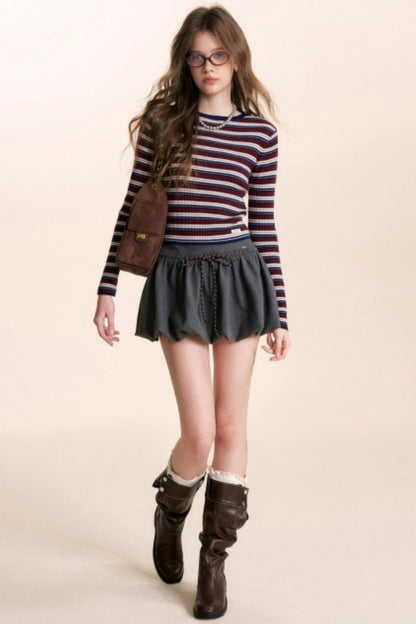 Geek Chic Striped Wool Sweater