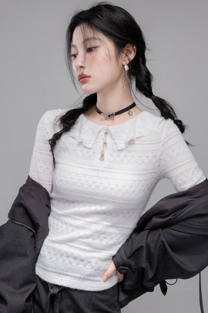 Morning Gray Hooded Jacket & Skirt Set