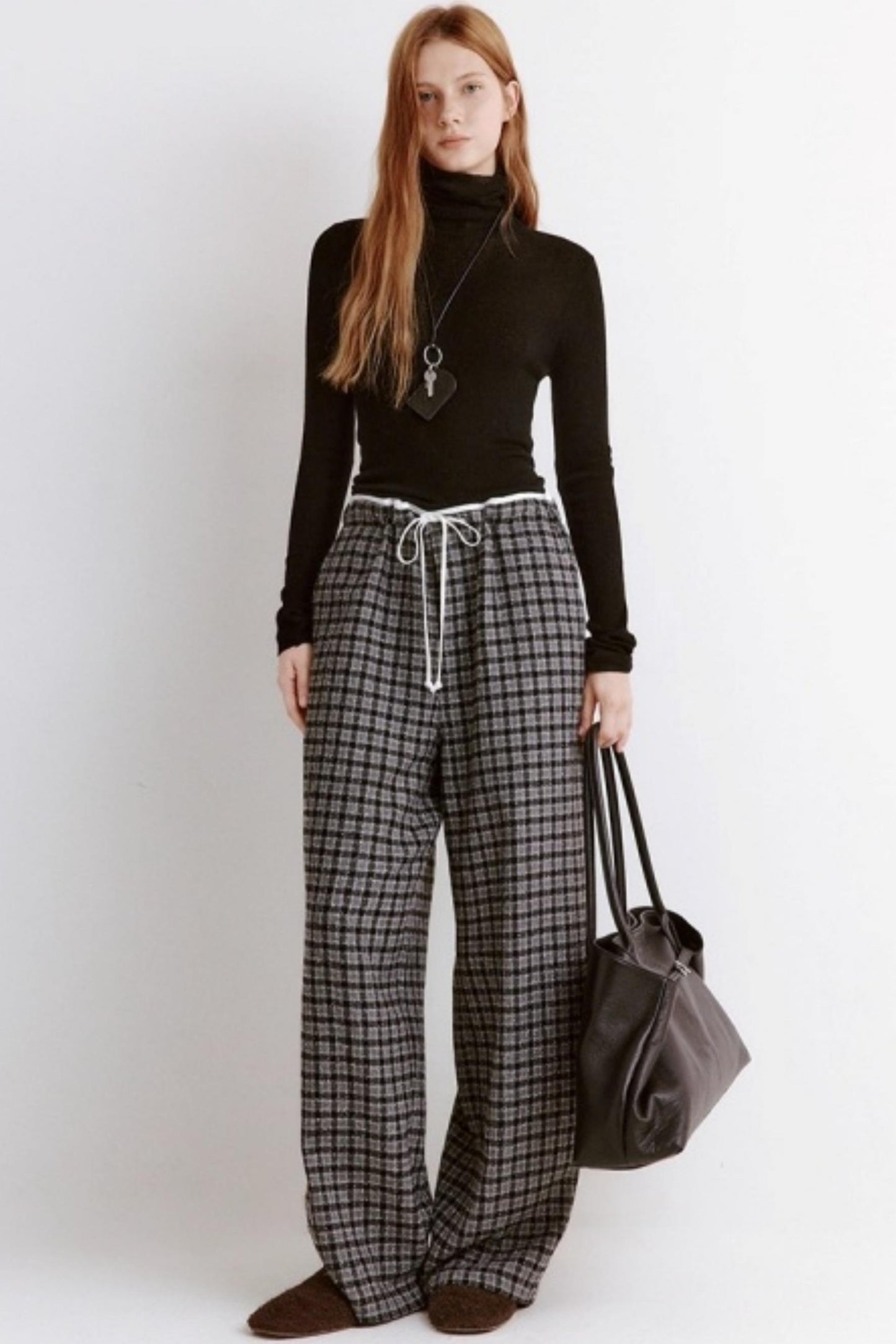 High Neck Slim Knitted Sweater