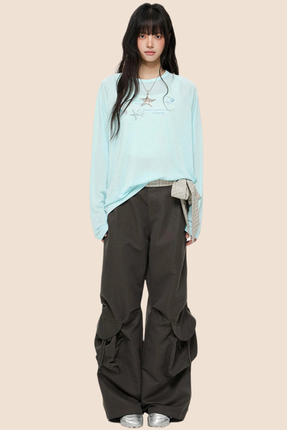 Summer Wide-Leg Pants