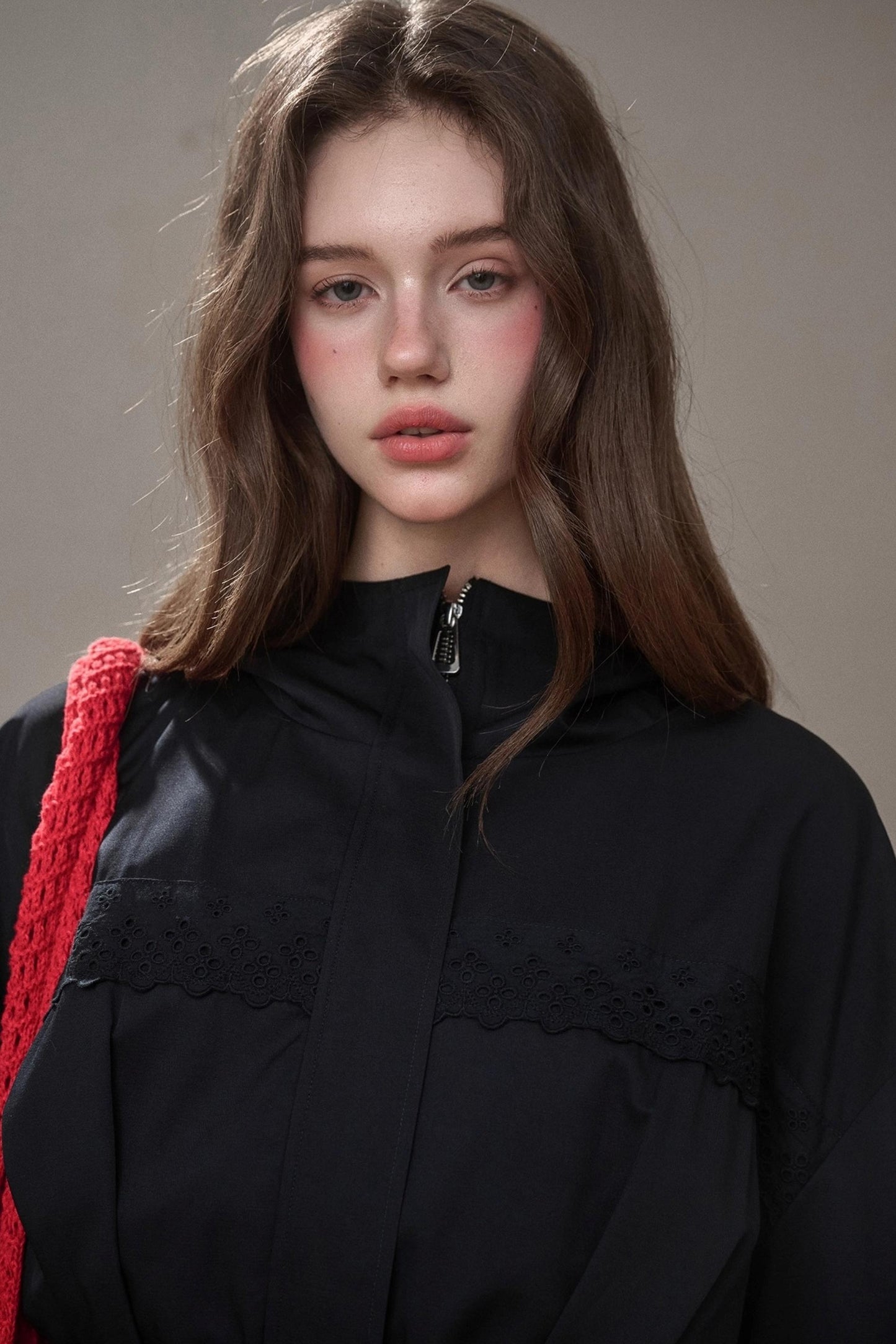 Cotton Trench Coat Set