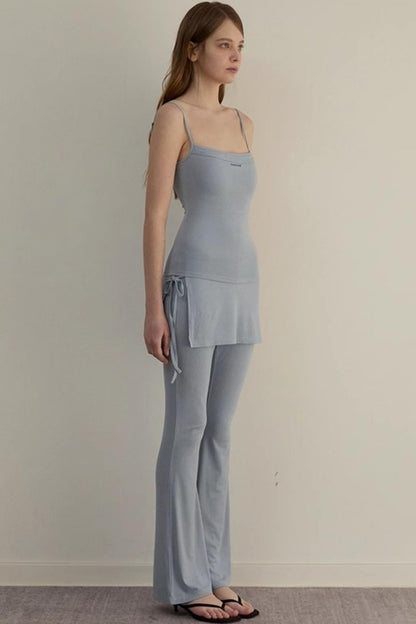 Summer Rhinestone Camisole & Pants Set