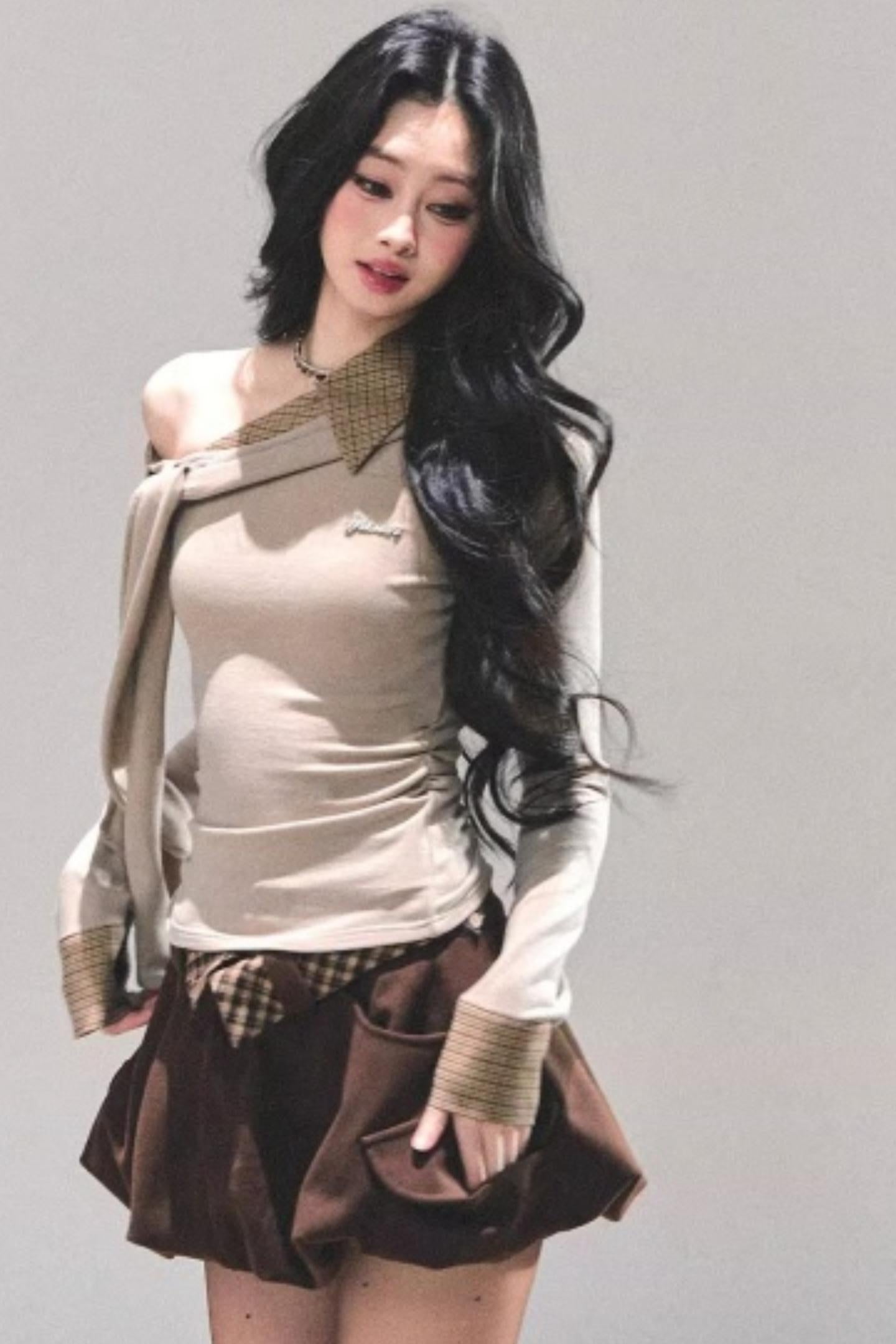 Knit Off-Shoulder Top