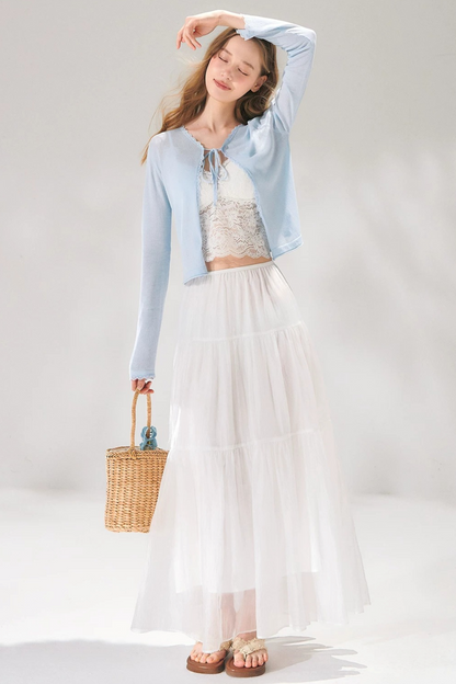 Ice Silk Lace Cardigan