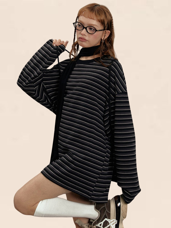 Wear Red Striped Top