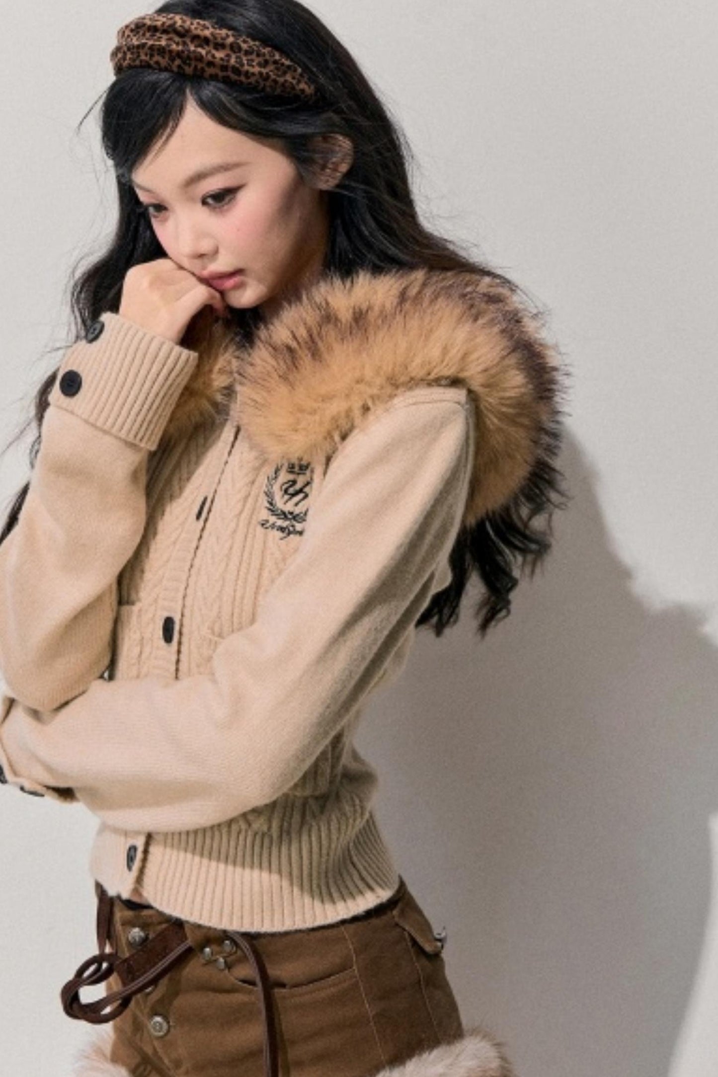 Silent Snowfall Knitted Cardigan