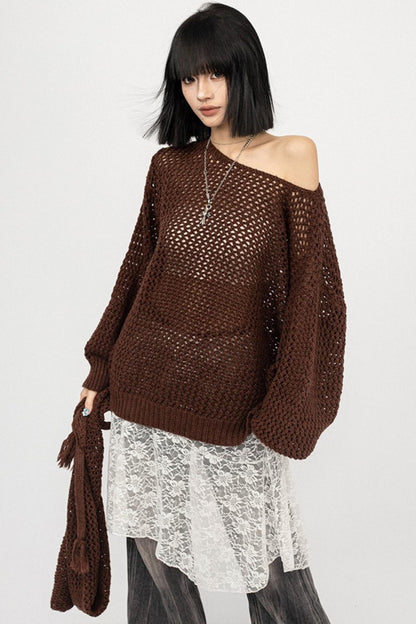 Vintage Hot Girl Knit Sweater