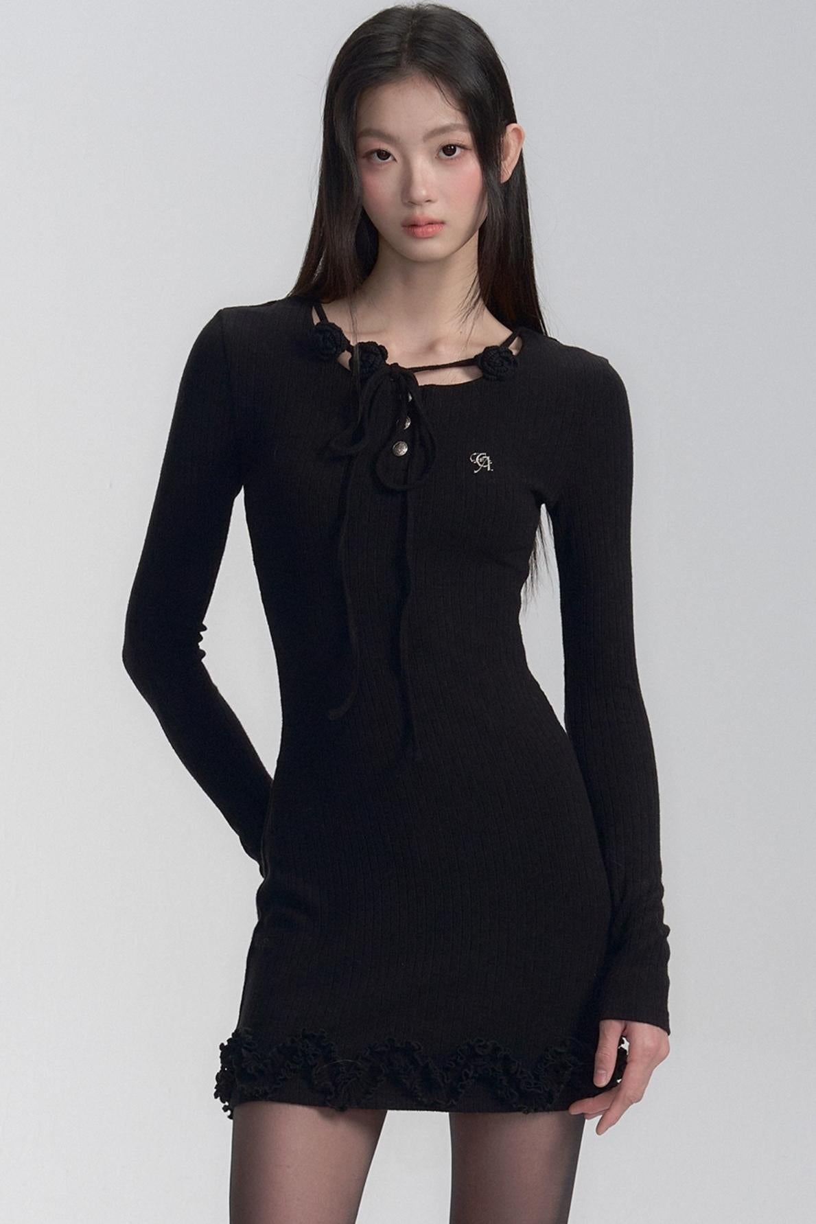 silk tea dress knee length Alex Evenings Women's Stretch Taffeta Cocktail Dress - Blue main image 1