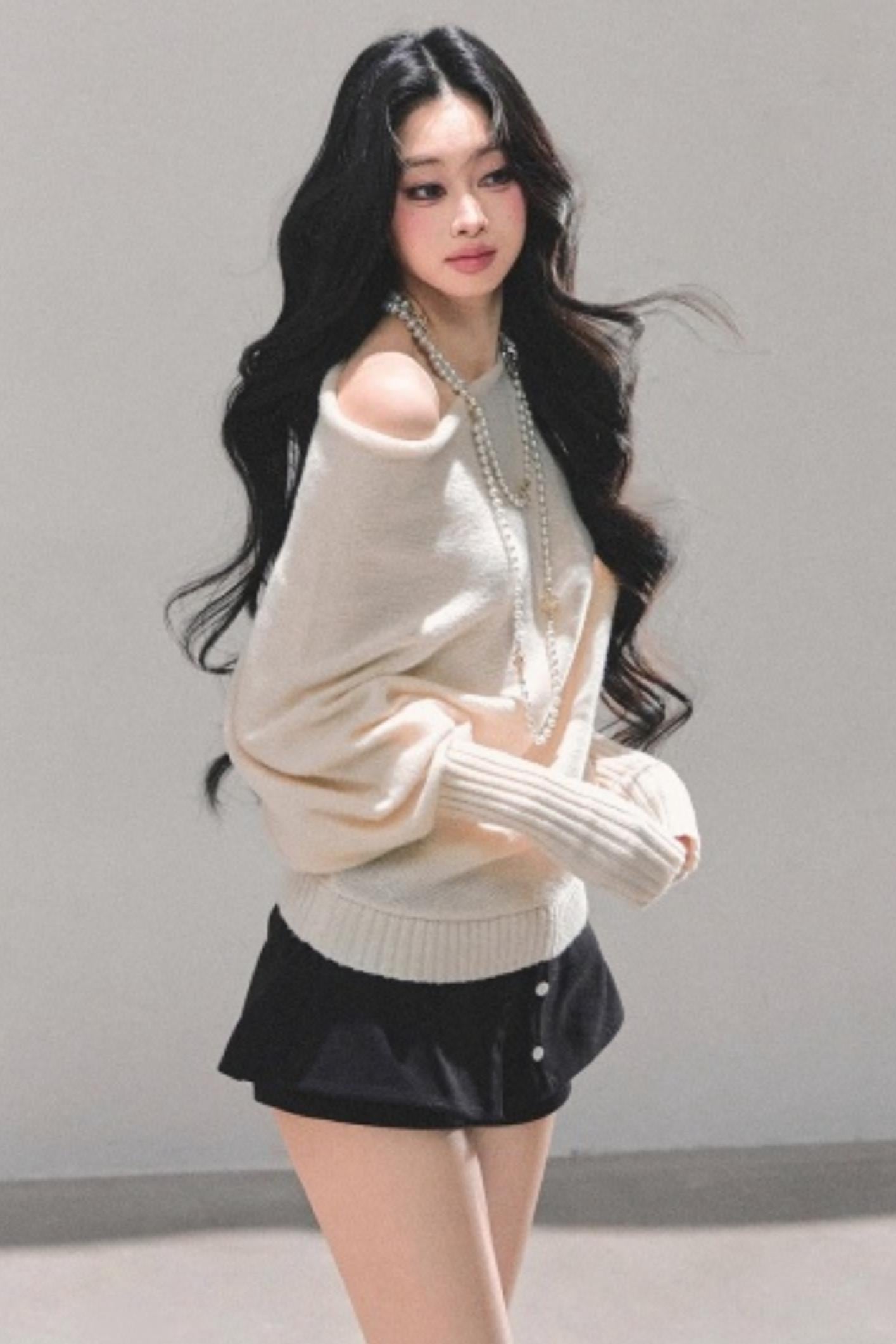 Minimalist French Knit Sweater